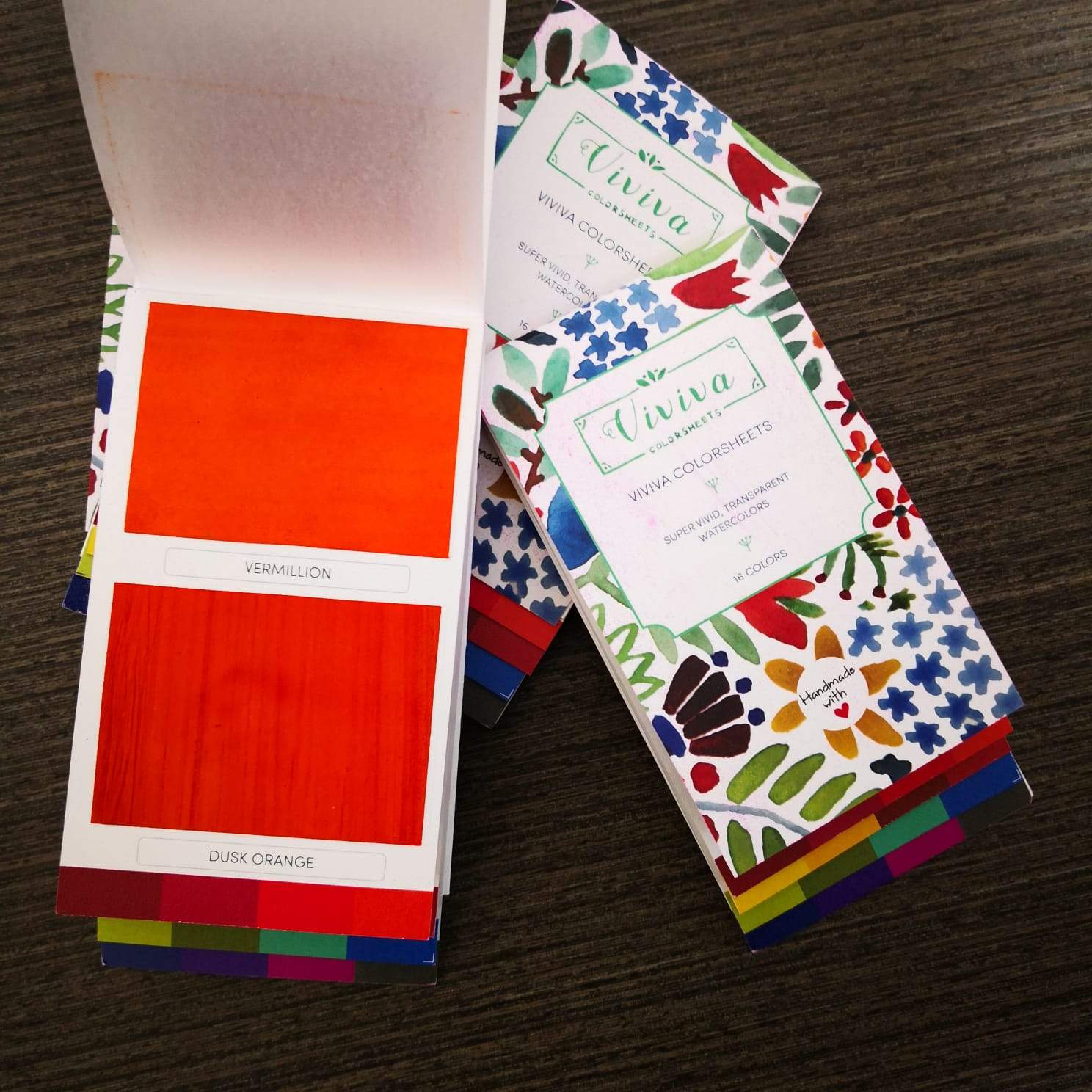 1488x1488 Viviva Colorsheets Carry Solid Watercolor Tray