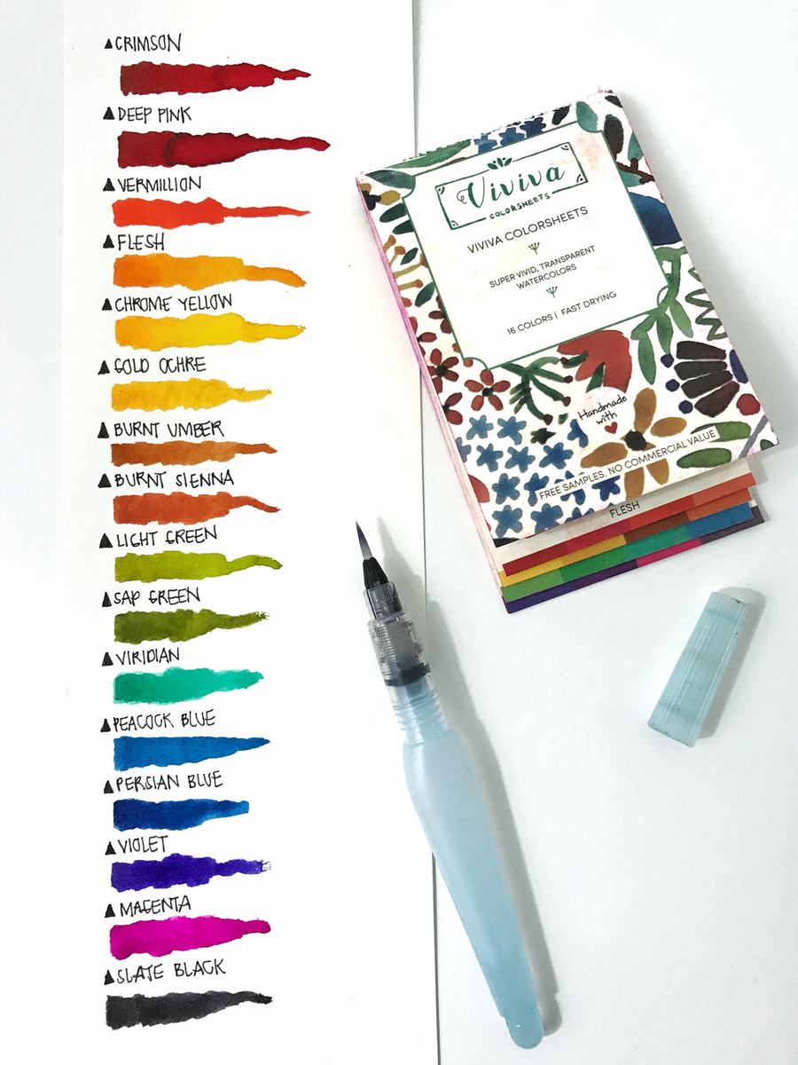 900x1200 Viviva Watercolor Sheets