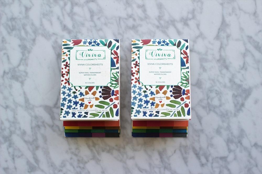 1000x666 Take Your Watercolor Painting Anywhere With Viviva Colorsheets