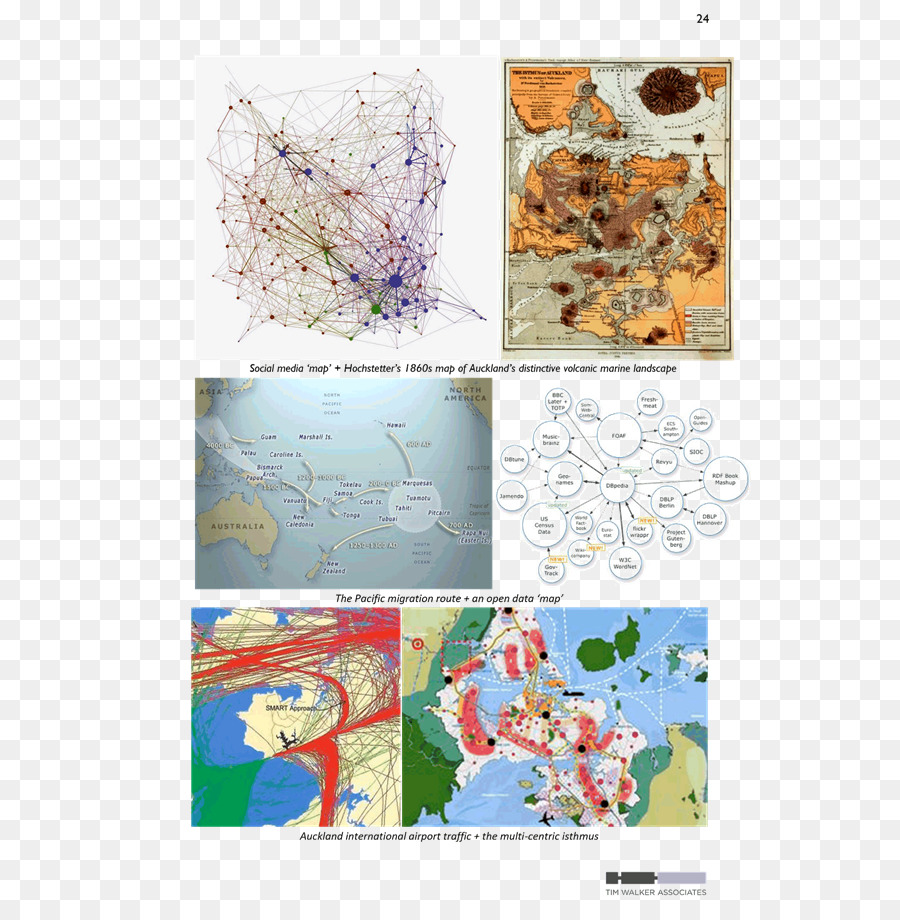 900x920 Watercolor Painting Collage Volcano