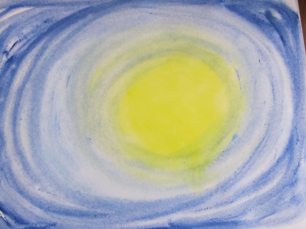 1024x768 Waldorf Homeschooling Wet On Wet Watercolor Painting Enchanted