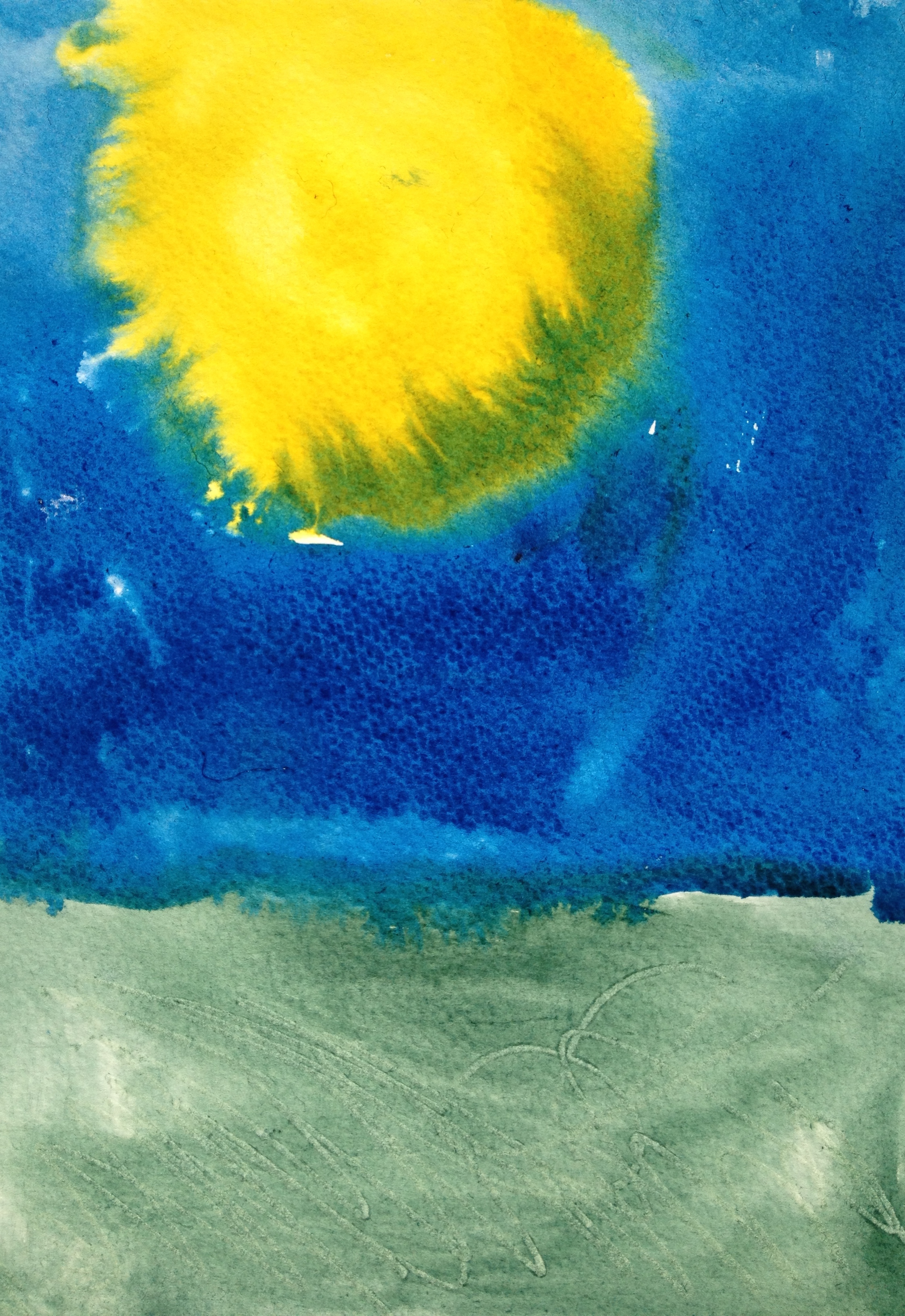 2246x3264 Watercolor Painting Sure As The World