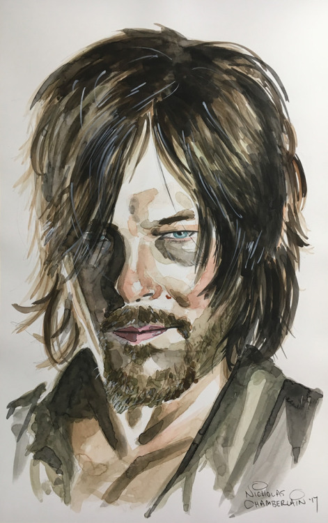 Walking Dead Watercolor at GetDrawings | Free download