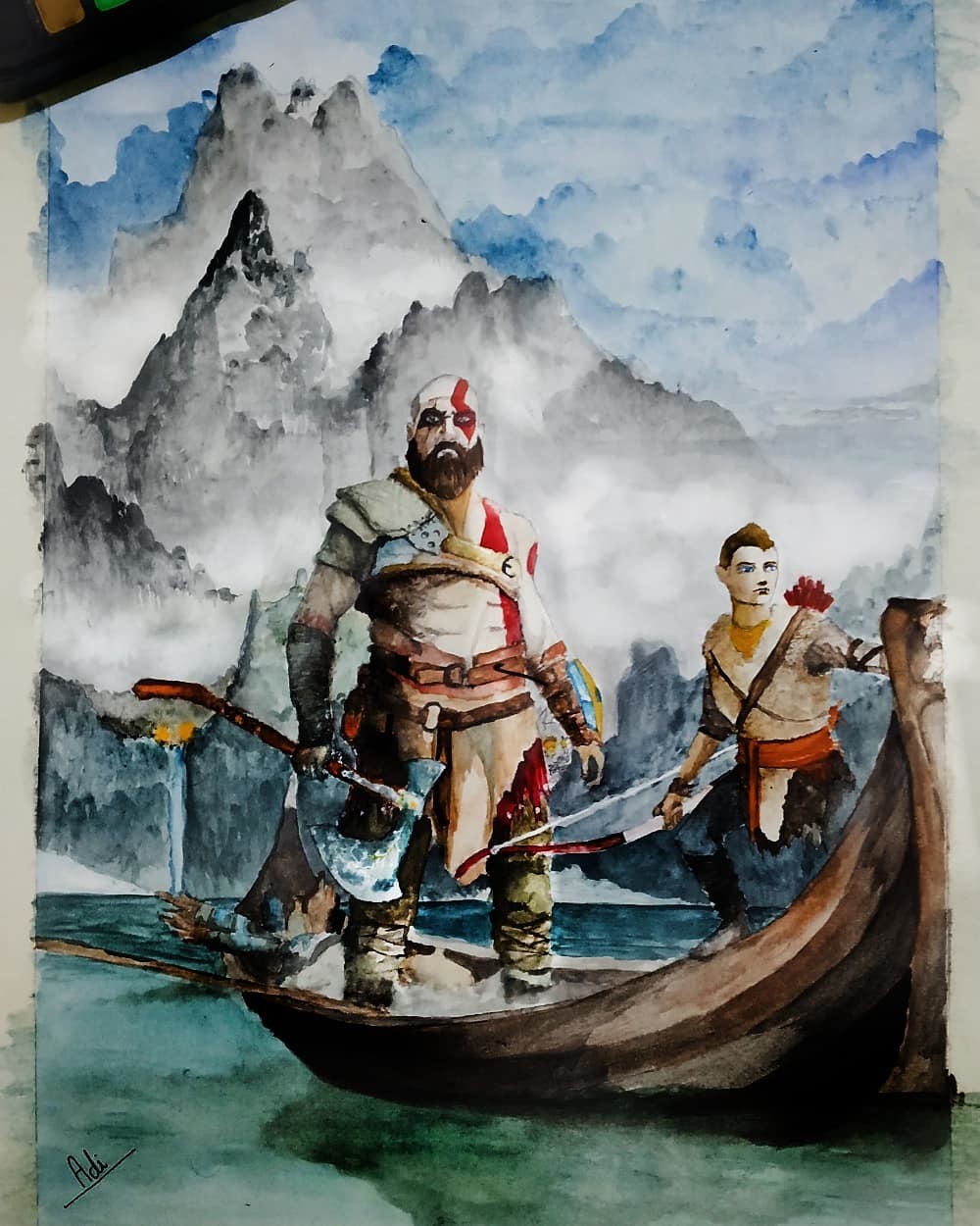 War Watercolor