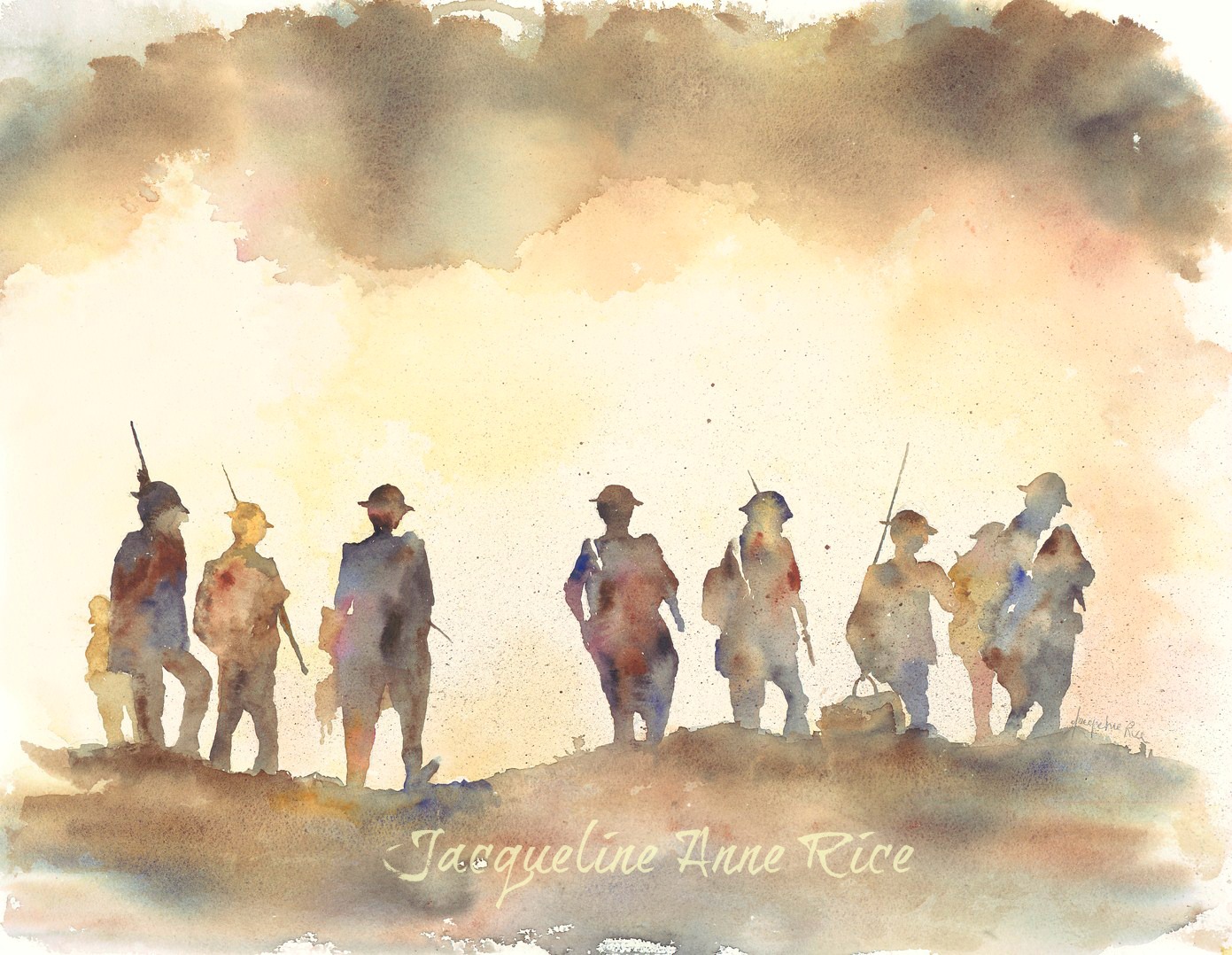 1391x1078 Military Art War Art By Jacqueline Anne Rice