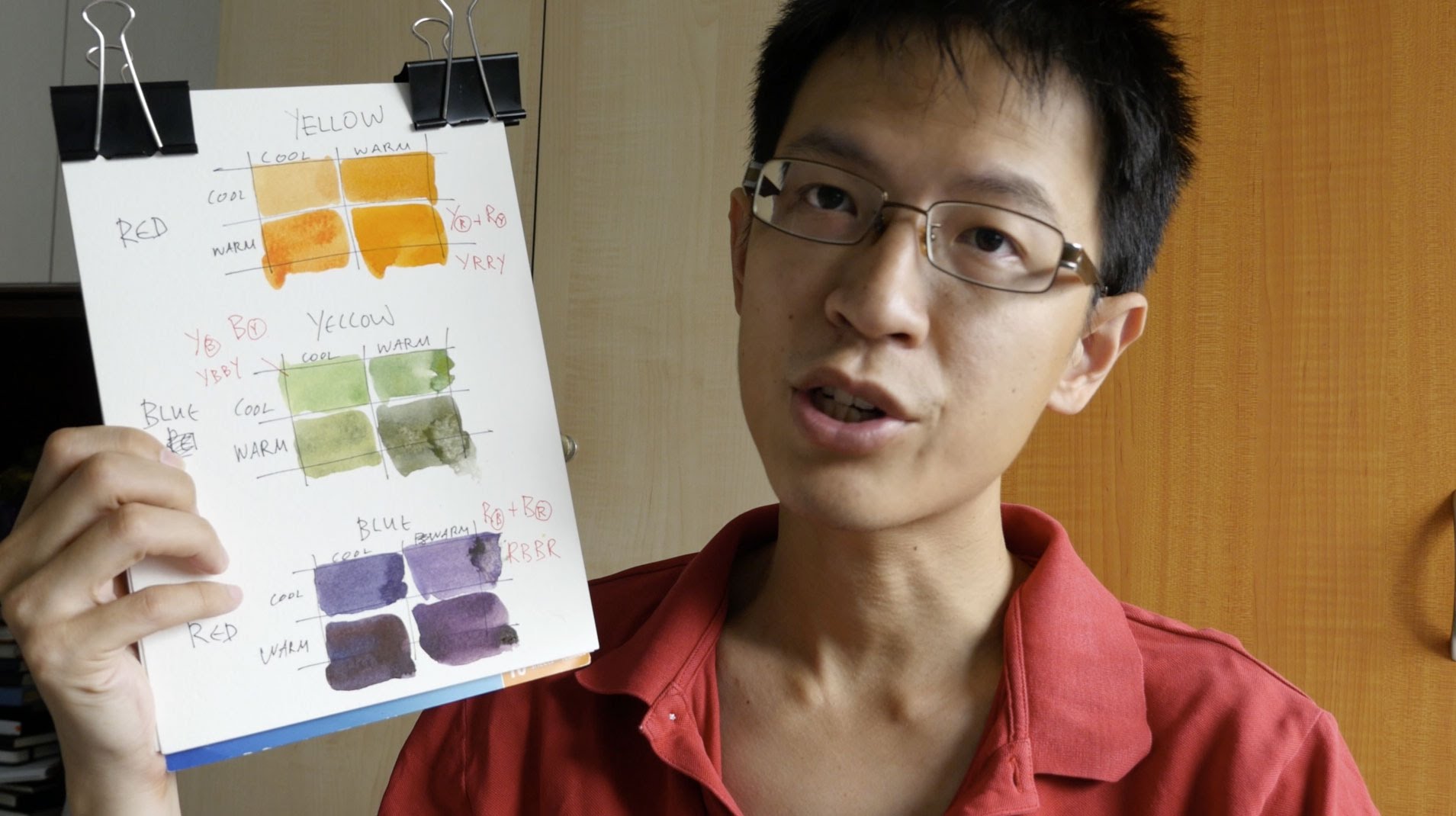 1909x1070 Watercolor Mixing With Color Temperature In Mind