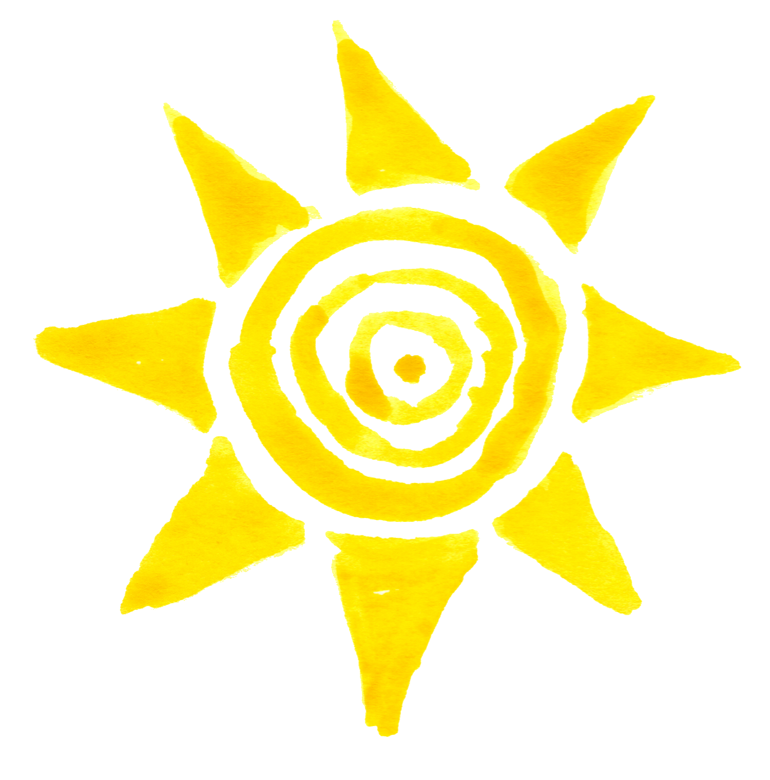 1500x1520 Sun Clipart Watercolor Cute Borders, Vectors, Animated, Black And