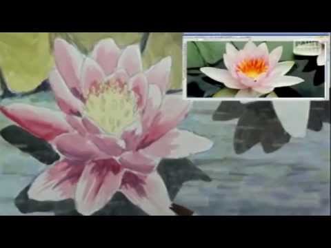 480x360 Painting Water Lilies In Watercolor 3
