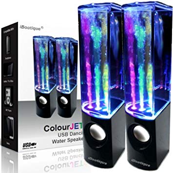 355x355 Iboutique Colourjets Usb Dancing Water Speakers For Pc Amazon.co