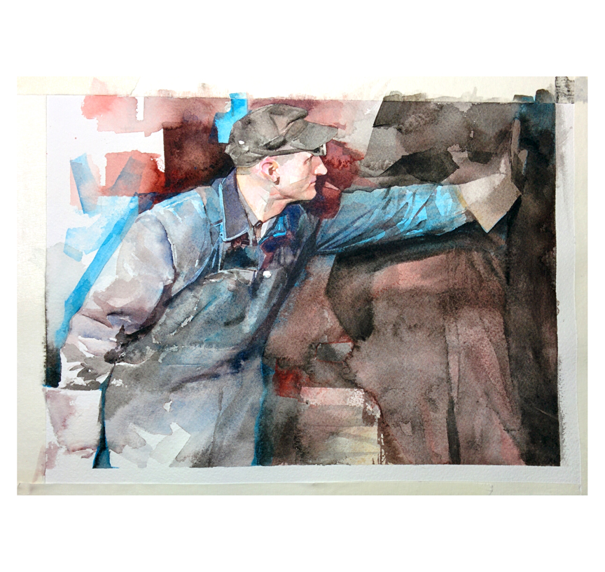 864x816 Nick Runge The Portrait In Watercolor (Jan. 13th, 2019) Valley