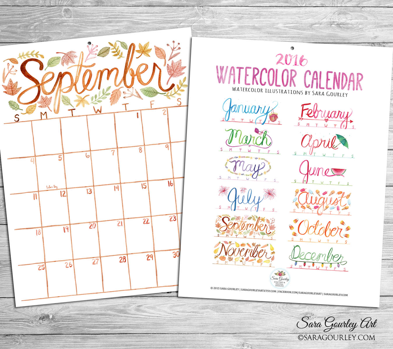 1350x1200 Watercolor Calendar Sara Gourley