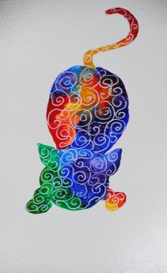 236x385 14 Best Watercolour Abstract Animals Images