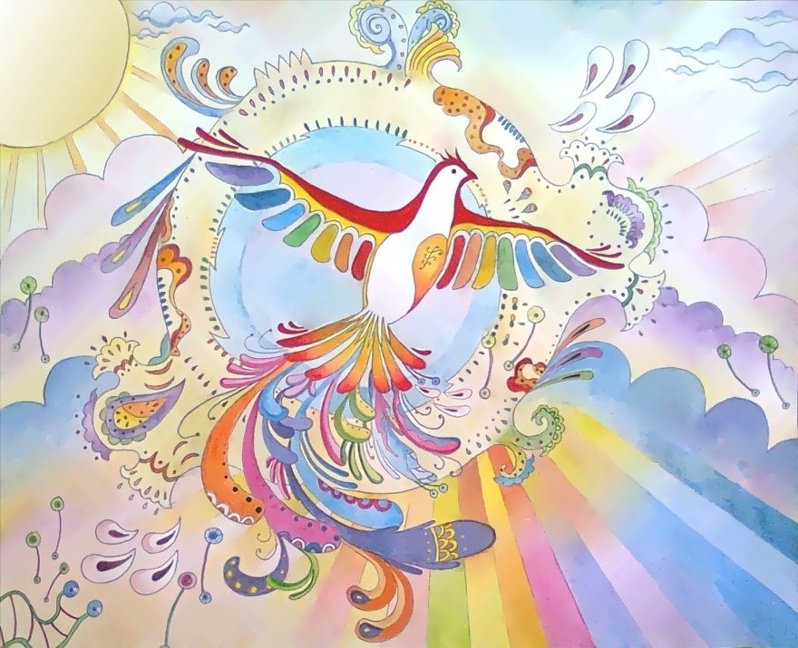 880x715 My Watercolor Series Of Abstract Animal Illustrations Bored Panda