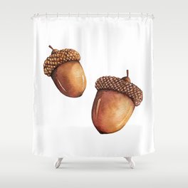 264x264 Acorn Shower Curtains Society6