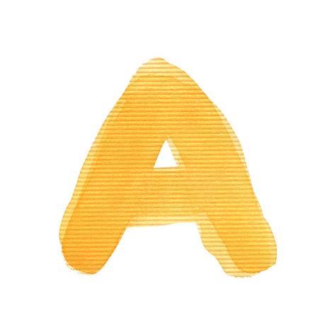 473x473 Handwritten Watercolor Alphabet Letter, Isolated Prints By