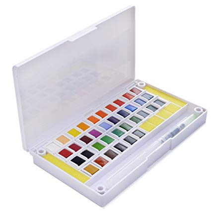 425x425 36 Watercolor Paint Set Portable Travel Water Color