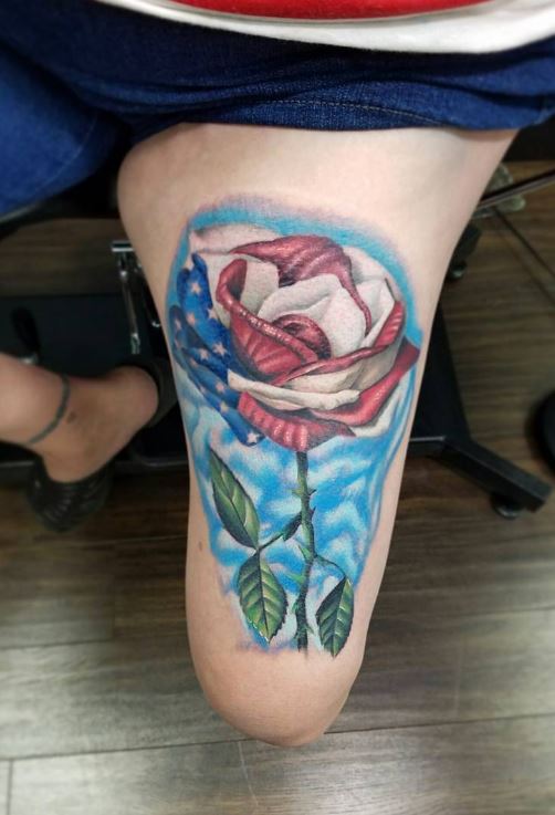 502x737 The Statue Of Liberty Tattoo