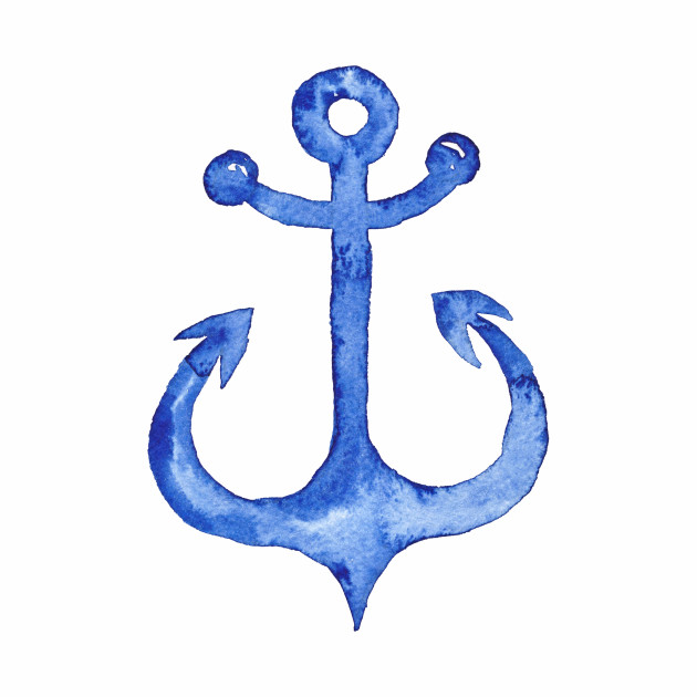 630x630 Watercolor Anchor