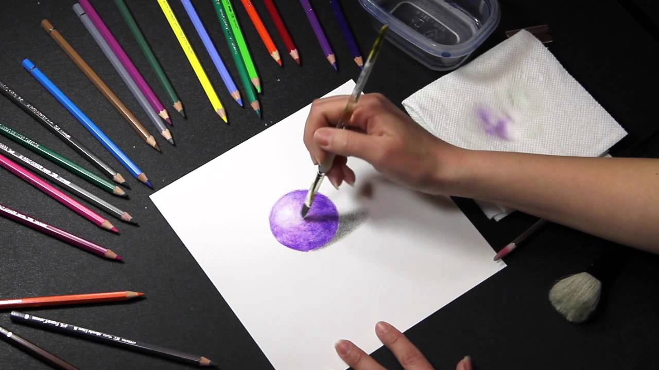 1280x720 Colored Pencil How To Use Water Soluble Colored Pencils