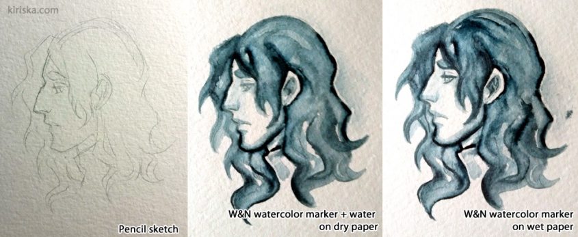 845x347 Review Winsor Amp Newton Watercolor Marker