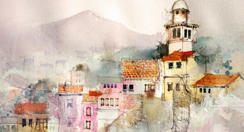 830x450 Extremely Beautiful Pastel Watercolor Paintings