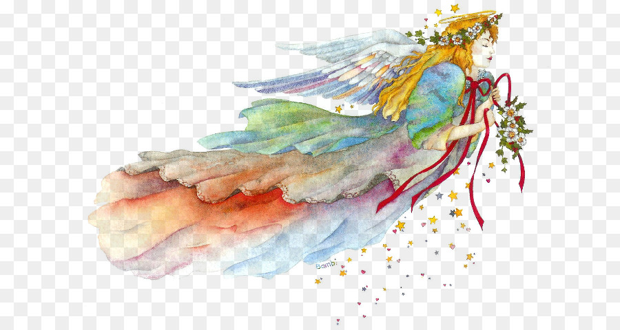 900x480 Christmas Angel Gift Holiday Wallpaper