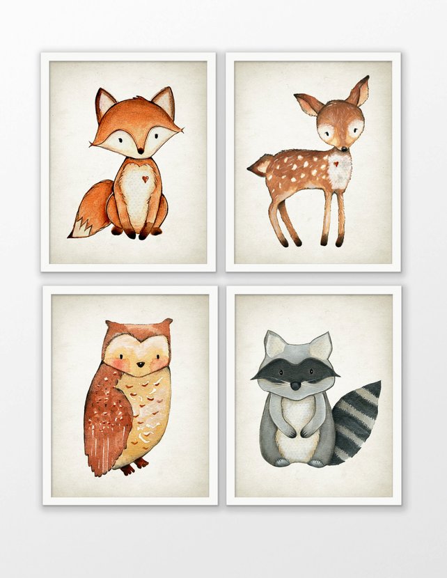 Watercolor Animal Prints at GetDrawings | Free download