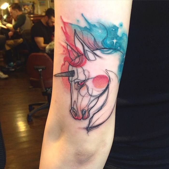 700x700 Stunning Watercolor Animal Tattoos By Aga Yadou Watercolor