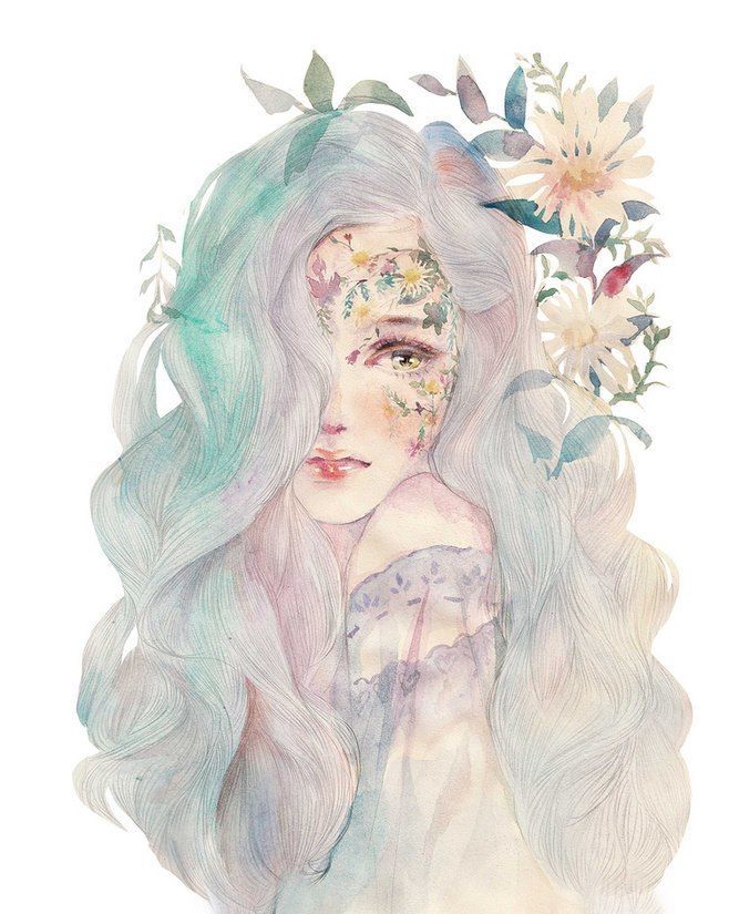 658x825 A Anime Girl Art In