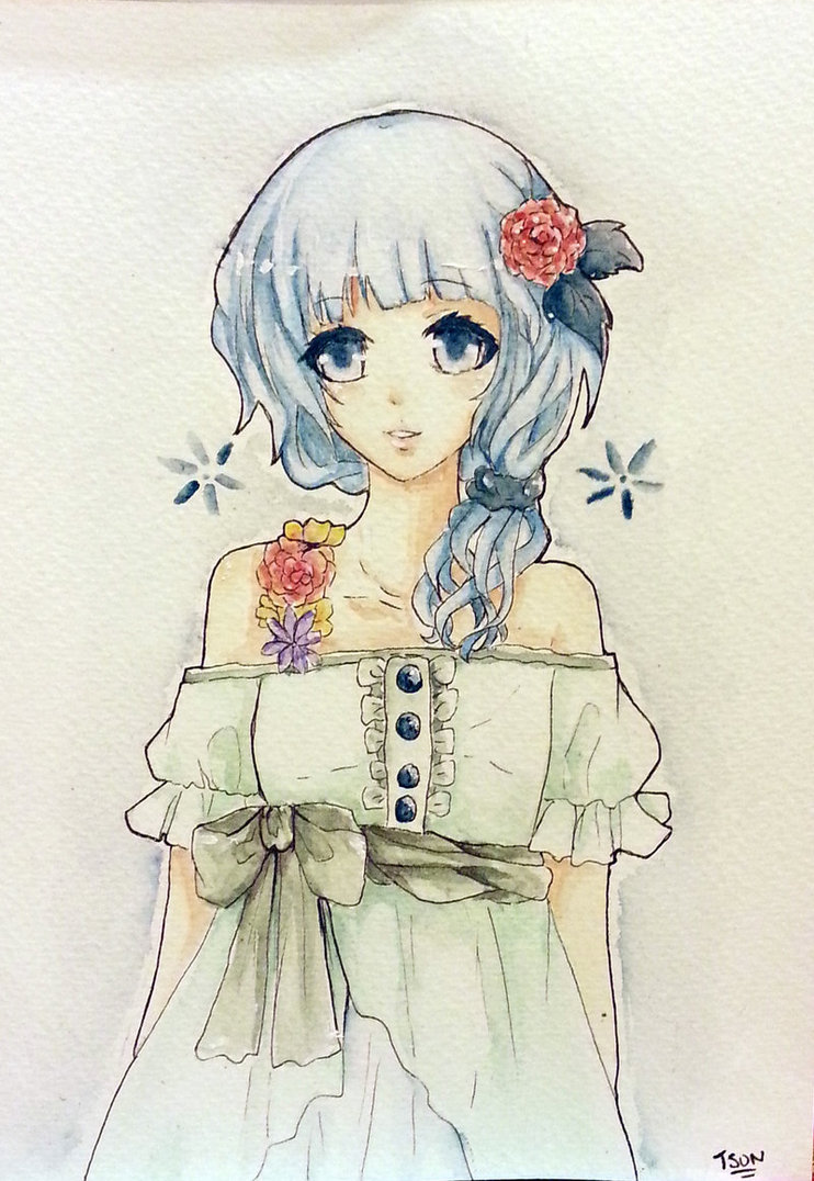 742x1076 Watercolor Prize By Tsundere Girl