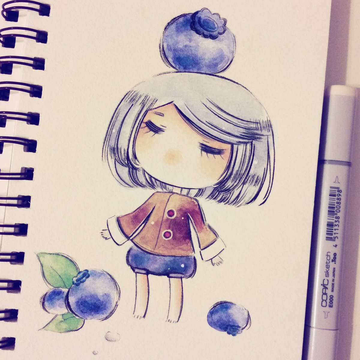 1200x1200 Yoo On Twitter Blueberry Girl Edited