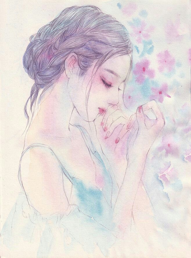 658x887 Pin By Thornie On Art Watercolor, Anime And