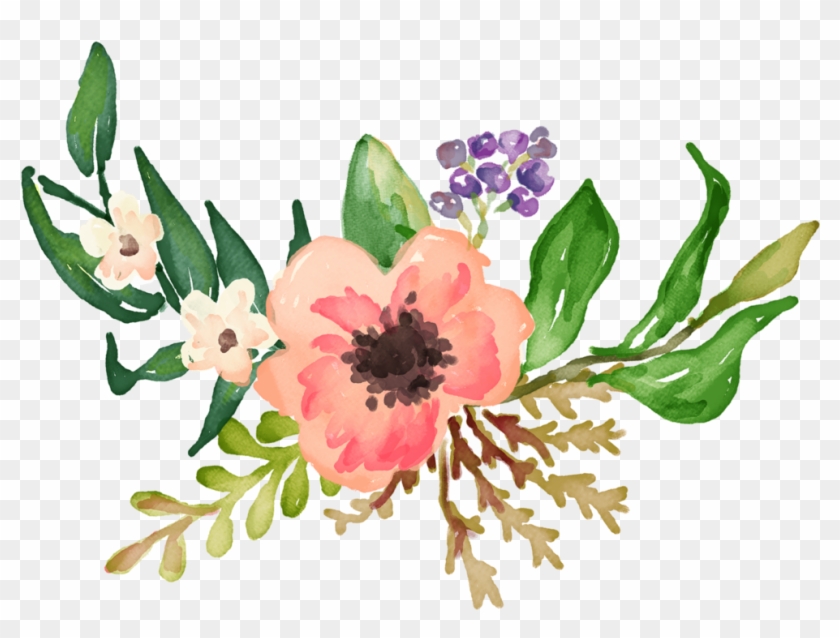 840x638 Watercolor Antlers