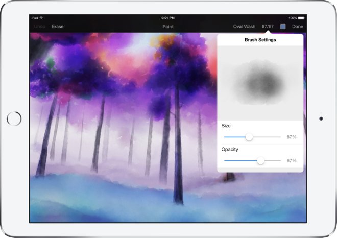 660x466 Pixelmator 1.1 Brings Watercolors And Improved Color Picker