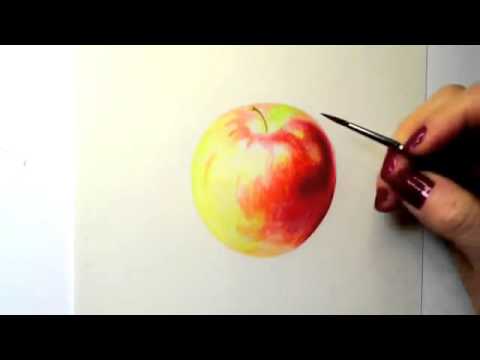 480x360 Painting Watercolor Apple