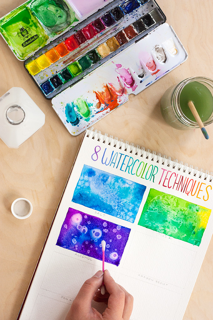 680x1020 Toolbox 8 Watercolor Techniques For Beginners