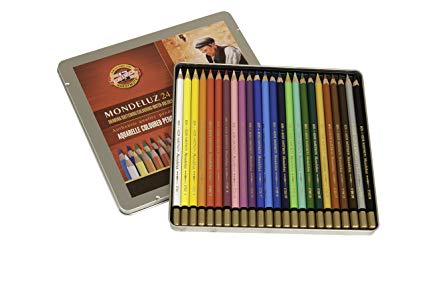 425x282 Koh I Noor Mondeluz Aquarelle Watercolor Pencil Set