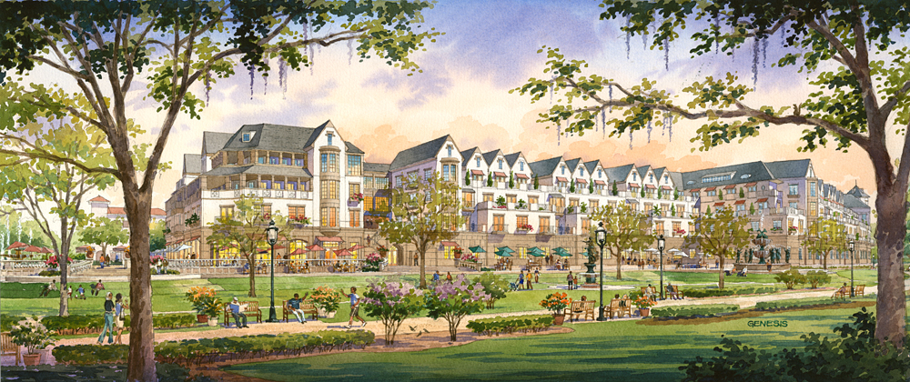 1000x420 Watercolor Renderings Amp Architectural Illustrations