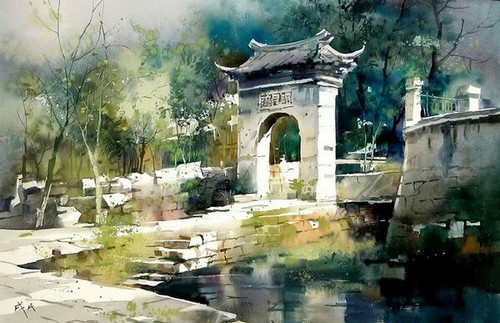 500x323 Watercolor,painting,architecture Shared By Ani Panda