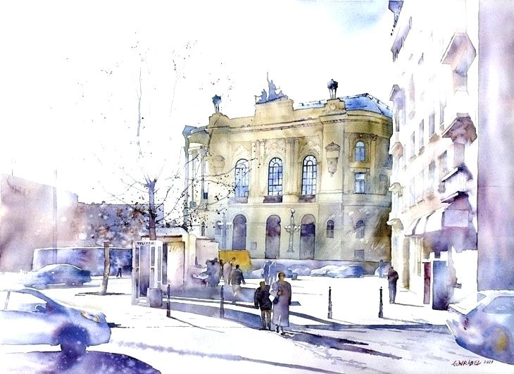 730x531 Architecture Watercolor Zelfstandig.co