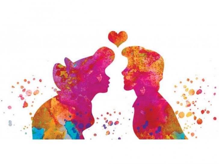 728x546 Ariel And Eric Watercolor Chrome Theme