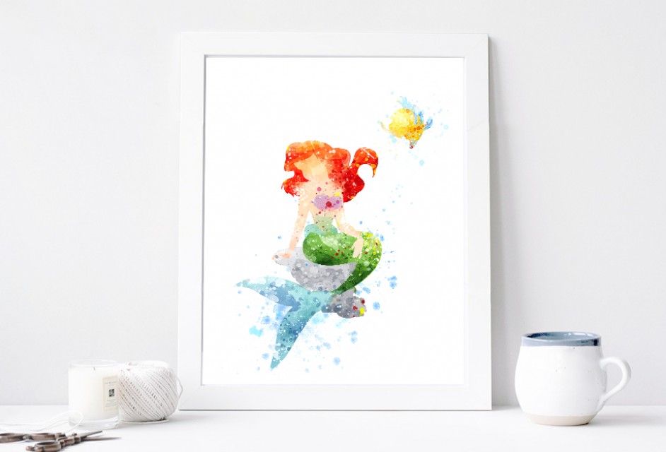 942x640 Princess Ariel Poster