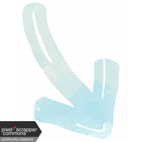 456x456 Reflections Watercolor Arrow Graphic By Amanda Lopez Pixel