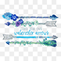 260x260 Watercolor Arrow Png, Vectors, Psd, And Clipart For Free Download