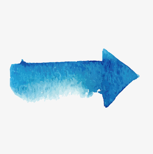 650x651 Blue Watercolor Arrows, Blue, Watercolor, Arrow Png And Vector For