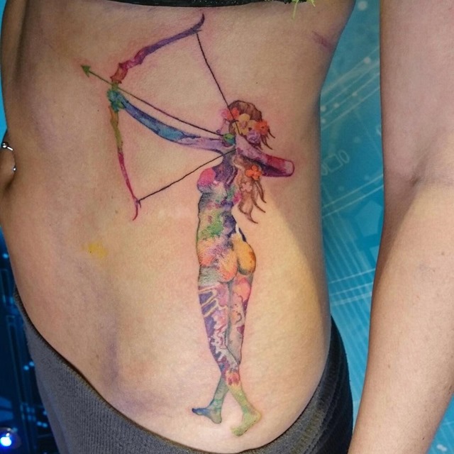 640x640 37 Bow And Arrow Tattoo Ideas To Gives You Insanely Cool Ink