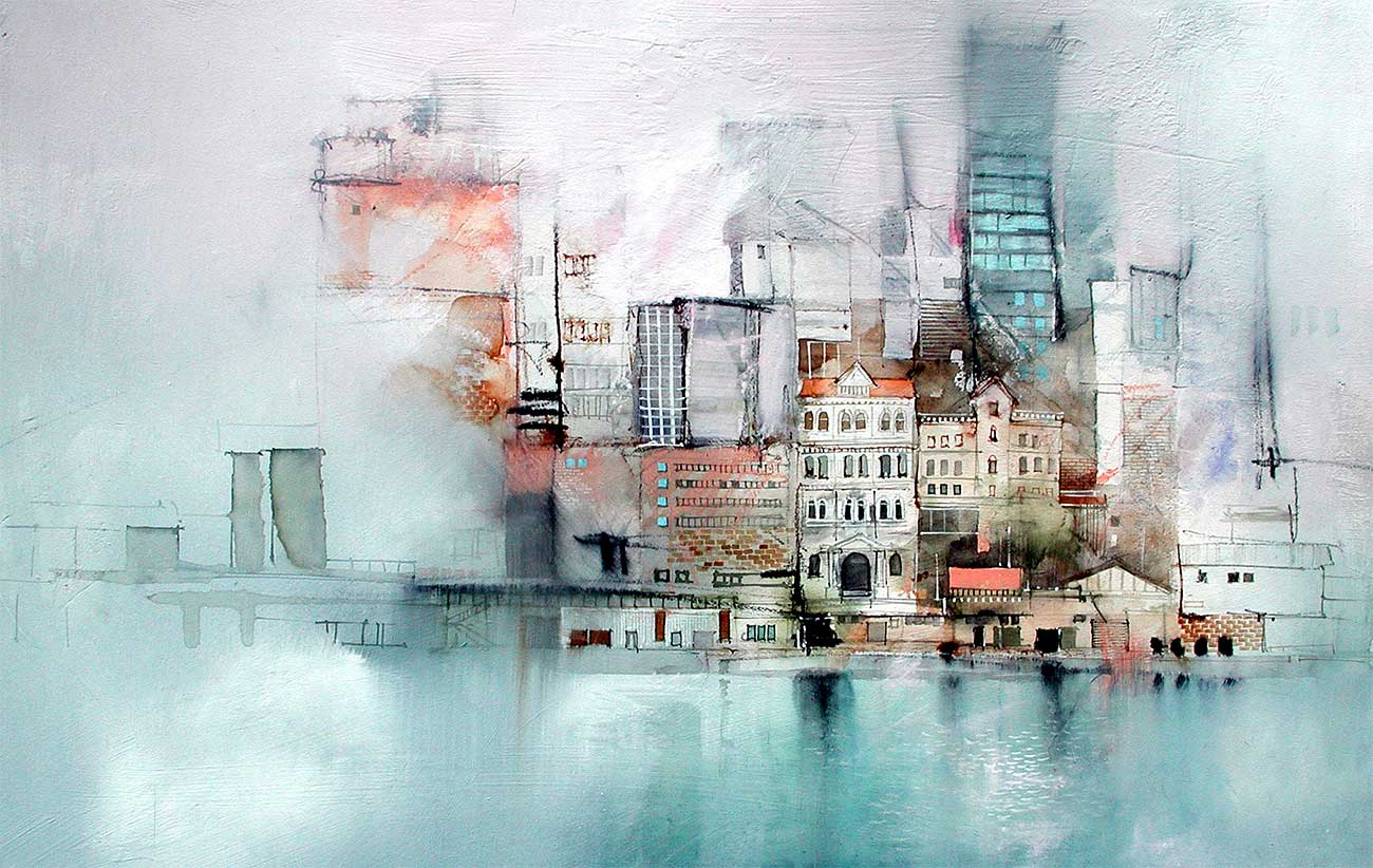 1300x822 John Lovett Watercolor And Mixed Media