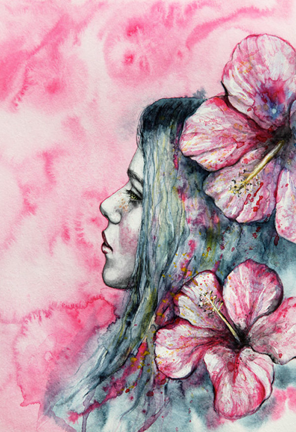 600x874 Watercolor Art By Nika Akin