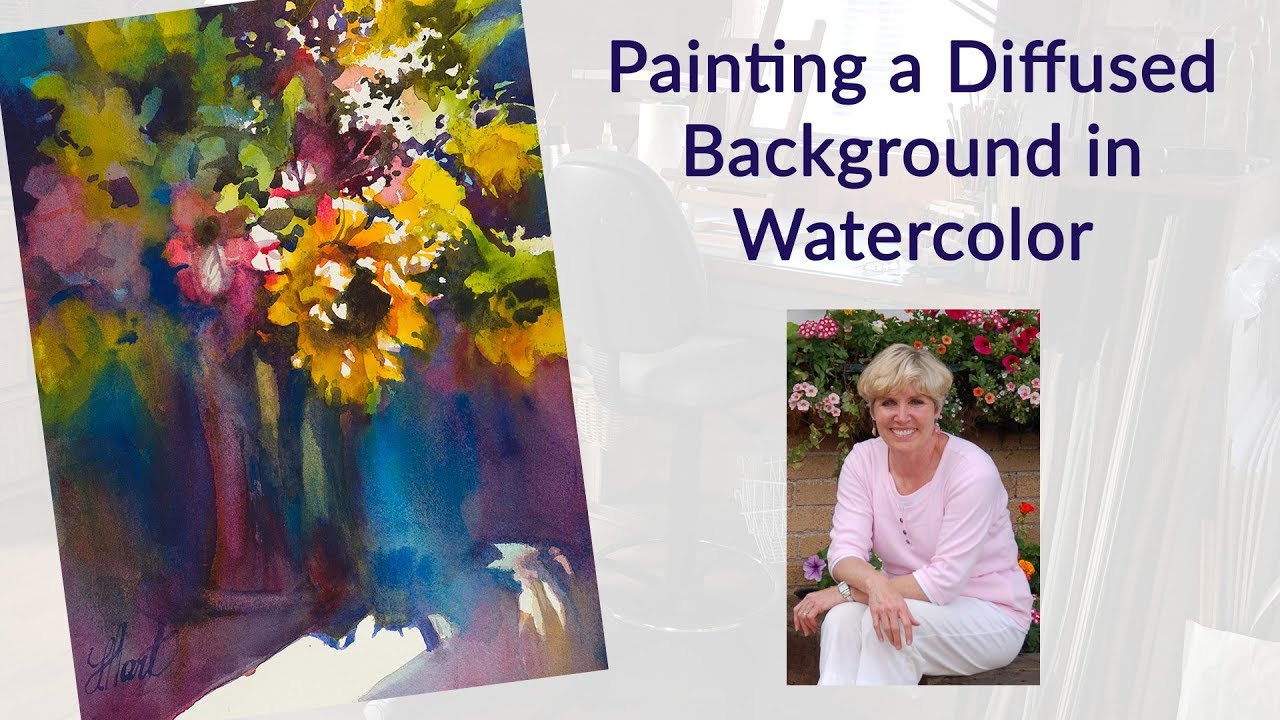 1280x720 Painting A Diffused Background In Watercolor