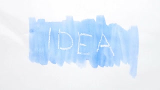 320x180 Obesity Text Inscription Watercolor Artist Paints Blot Isolated On